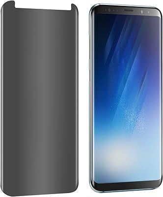 Protecteur d'écran de confidentialité pour galaxy s8 plus [version améliorée] [courbe 3d] film