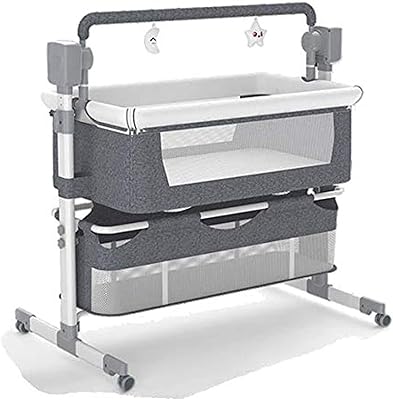 Lit bébé électrique pliable portable wing cradle, petit lit bébé, lit de couchage