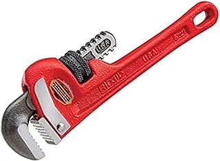 Clé à tube droite robuste modèle 10 ridguid 31010 pouces rouge et noir