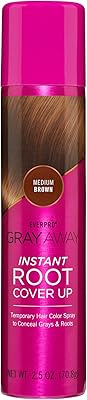 Laque instantanée pour cheveux gris away châtain moyen 708 g