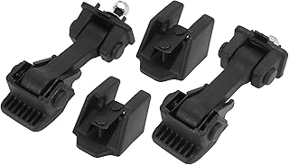 X auto hooks 2 pièces support de verrouillage de capot 55395653af pour jeep