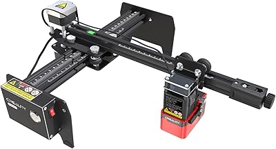 Loluz crea.lity cv-01 pro graveur laser de bureau, machine de découpe