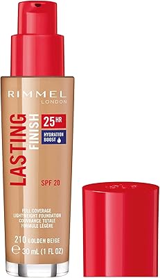 Rimmel london lasting finish fond de teint 25 heures 210 beige