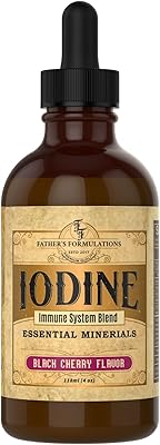 Gouttes de supplément d'iode bather's formulas, 118 oz - bon goût, absorption élevée