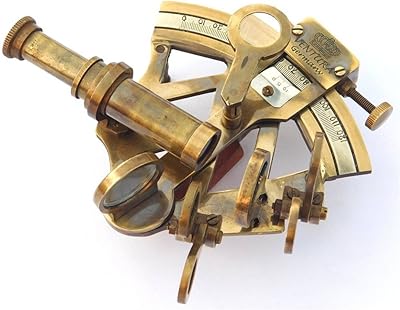Thorinstruments (avec appareil) sextant nautique en laiton antique astrolab marin pour bureau