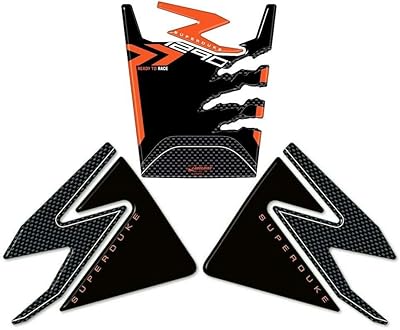 Kit d'autocollants 3d d'étiquette de vélo compatible avec ktm 1290 super duke r