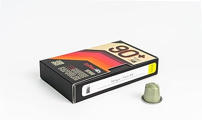 Capsules de café en aluminium émirati compatibles avec nespresso® kenya, 8 pièces