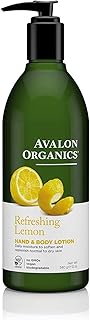 Lotion pour les mains et le corps au citron organics avalon pour unisexe