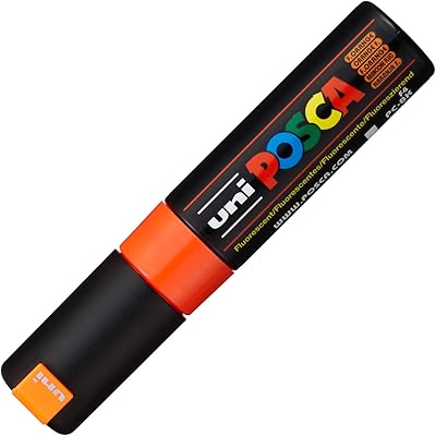 Pc-8k wide fluo orange