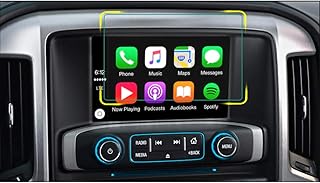 Oiobombg pour gmc sierra 1500 2500hd 3500hd denali 2014-2019, protecteur d'écran de navigation