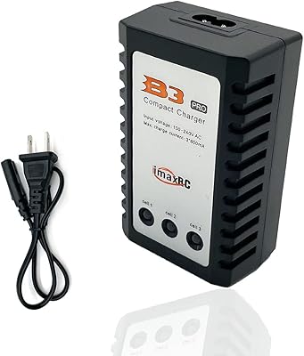 Chargeur d'équilibrage de batterie b3 rc lipo 2s-3s 74-111 v pro