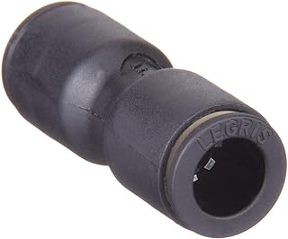 Legris 3106 62 00 raccord droit en plastique, tube 1/2", paquet de 10