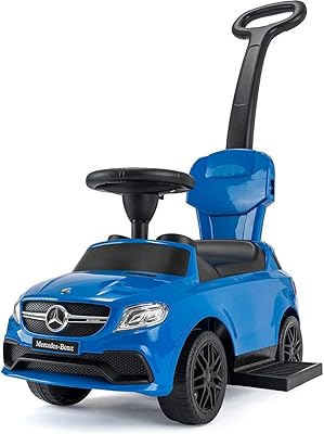 Voiture porteur mercedes-benz gle sous licence dorsa avec musique et poignée de poussée