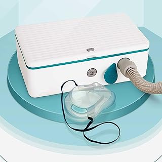 Nettoyant et désinfectant cpap, purificateur double mode uv/ozone avec 4 adaptateurs, dispositif