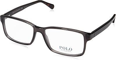 Monture de lunettes à verres rectangulaires pour hommes de polo ralph lauren (ph2123)