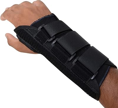 Attelle de poignet en tissu preston, orthèse de soutien orthopédique pour tendinite