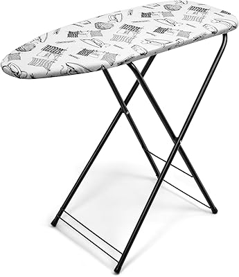 Planche à repasser compacte dewey 13" x 35" avec grand espace de repassage