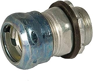 Connecteur à compression emt en acier hubbell-raco 2903rt étanche la pluie 3-4 "