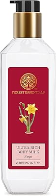 Lait corporel ultra riche nargis forest essentials, 200 ml