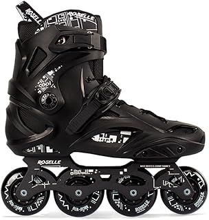 Chaussures de patins à roues alignées overs pro, noires, chaussures de skate incassables
