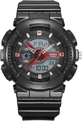Montre astro pour homme avec cadran noir - a22207-ppbbr, noir