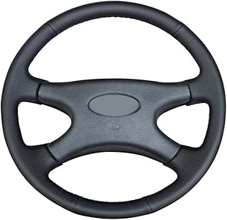 Couvre-volant de voiture zayel, pour lada niva 2006-2017 2107 1997-2012, couvre-volant en cuir cousu à la main, design de voiture. Diaytar : Des offres irrésistibles chaque jour