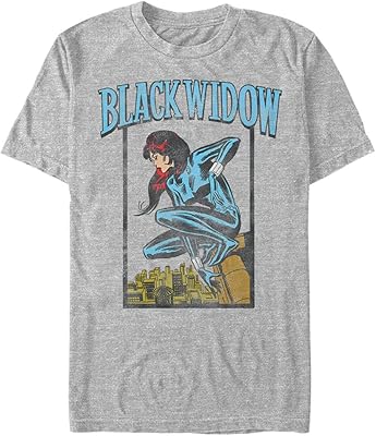 T-shirt marvel black widow pour homme
