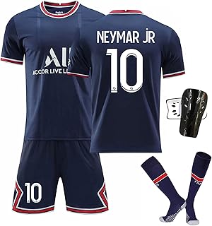 Maillot de football fjh 10 (neymar) ensemble de maillot pour hommes et garçons