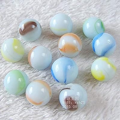 Boule en verre pour console tommy (20 pièces blanc 14 mm)