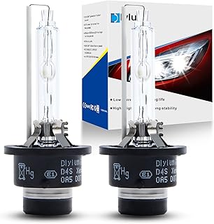 Ampoule de phare de remplacement au xénon led delium d4 sh 6000k 35w