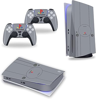 Autocollant en vinyle, résistant aux rayures, anti-poussière et anti-rayures pour playstation 5 ps5