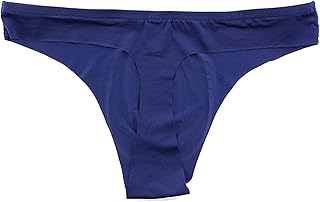 Sous-vêtements pour hommes taille basse string sexy en soie glacée à séchage rapide