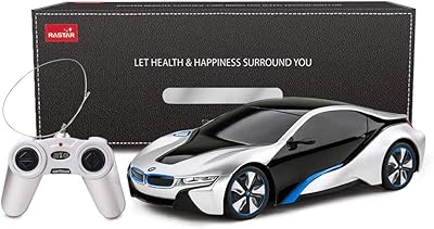 Voiture jouet rastar bmw i8 échelle 1:24 voiture télécommandée pour garçons