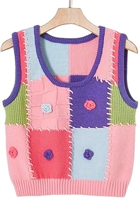 Homomo wintersweatersforwomen gilet tricoté avec gilet tricoté au crochet pour femme pull