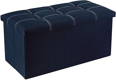 Banc ottoman de rangement pliable, boutique officielle emirates, repose-pieds avec espace de rangement