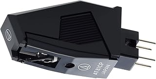 Audio-technica at81cp cartouche de remplacement pour phonographe avec stylet conique pour tables