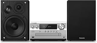 Système hi-fi mesh premium panasonic 120 w avec bluetooth et dab + taille