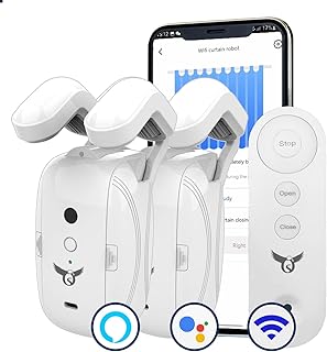 Ouvre-rideau intelligent osprey electronics télécommande d'ouverture de rideau électrique automatique