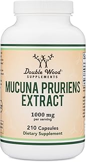 Capsules d'extrait de mucuna pruriens - complément alimentaire booster de dopamine - 210
