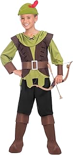 Costume de luxe robin des bois pour garçons d'amscan pour la semaine du