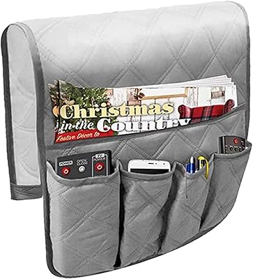 Skido organiseur de canapé avec 5 poches et porte-gobelet, plateau, canapé, chaise, sac de rangement suspendu pour tv, téléphone portable, télécommande. Le meilleur du e-commerce discount réuni sur Diaytar