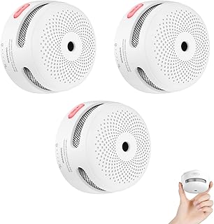 Détecteur de fumée x-sense mini, 10 ans de garantie incendie, détecteur de fumée