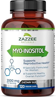 Capsules zazi myo-inositol, 120 gélules végétariennes, 2000 mg
