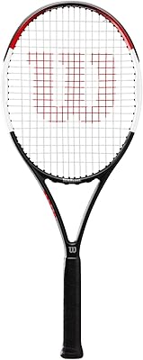 Raquette de tennis wilson pro staff precision 100, fibre de carbone, équilibre léger