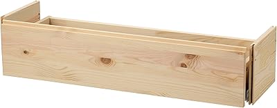 Tiroir ikea ivar, 80 x 30 x 18 cm, beige foncé