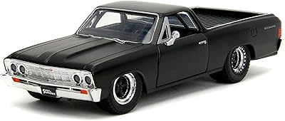 Voiture moulée sous pression chevrolet el camino 1967 fast & furious à l'échelle