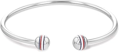 Montre à quartz analogique tommy hilfiger pour femme avec bracelet en acier inoxydable