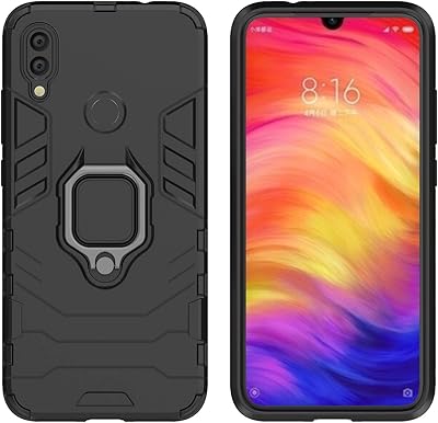 Yesun coque xiaomi redmi note 7 de protection hybride double couche antichoc
