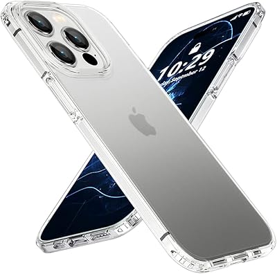 Coque compatible antichoc x-level pour iphone 14 pro, givrée, translucide, fine