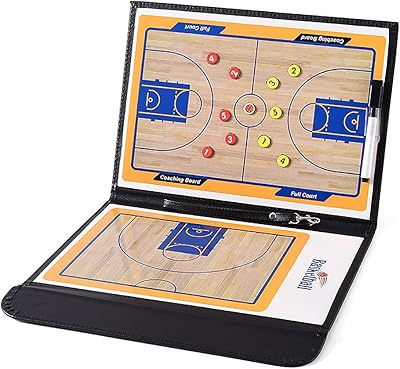Tableau d'entraînement de basket-ball pour entraîneurs, ensemble de tableaux magnétiques tactiques effaçables à